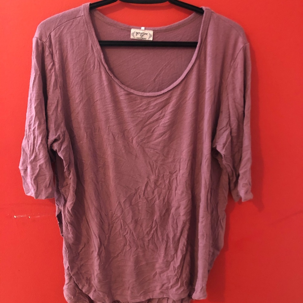 Rose gold t shirt